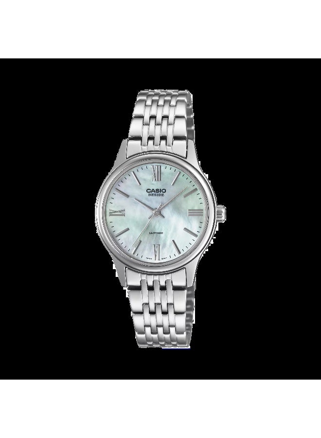 Beside Sapphire Glass Stainless Steel Women's Wrist Watch - BLS-100DS-2AVDF